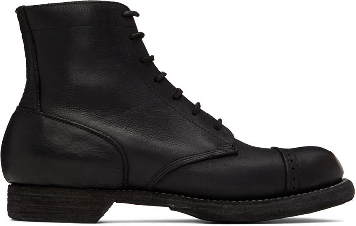 Photo: Guidi Black 5305 Lace-Up Boots