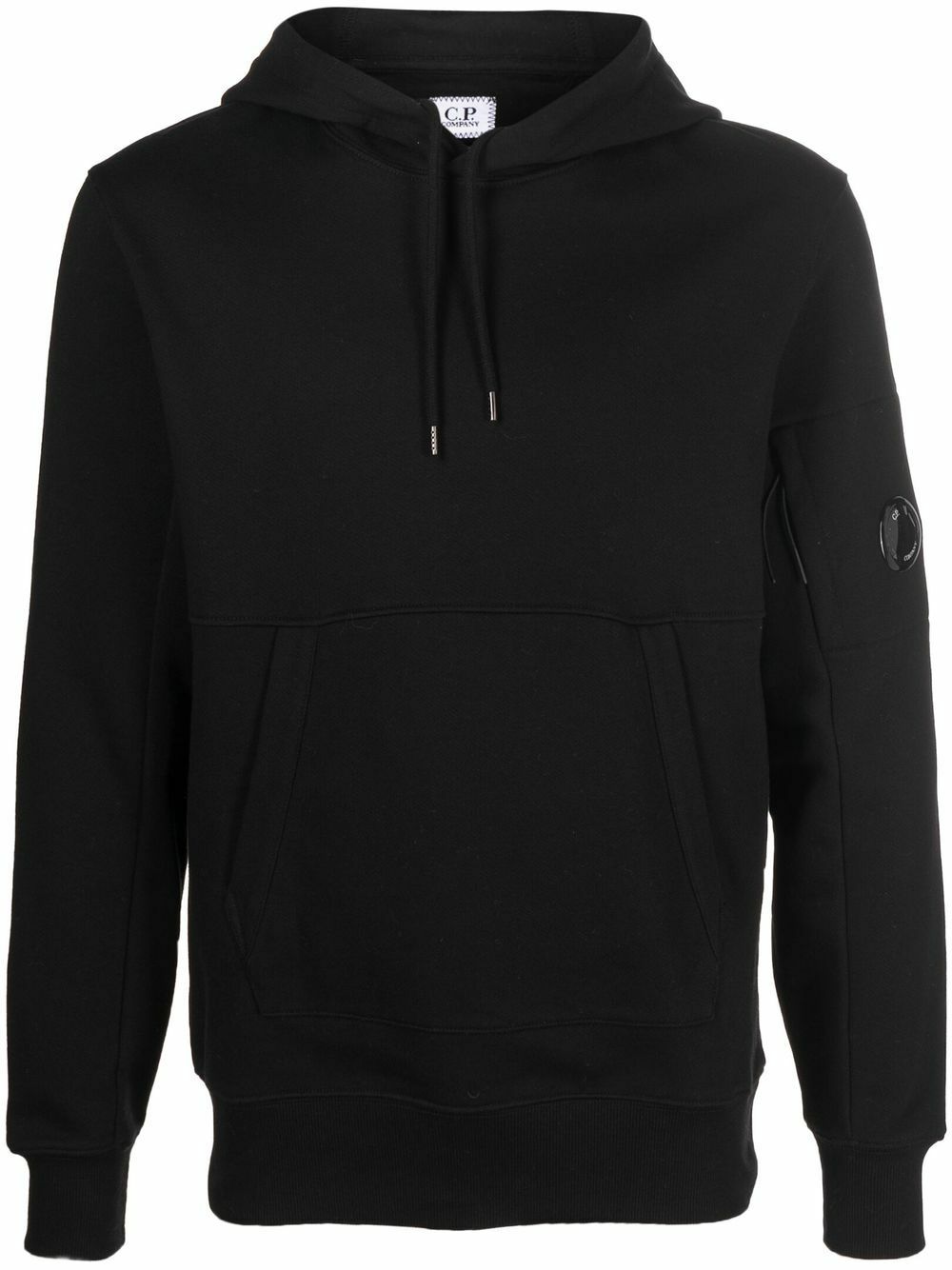 C.P. COMPANY - Logo Fleece Hoodie C.P. Company