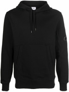 C.P. COMPANY - Logo Fleece Hoodie