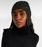 Valentino VLogo fringed Lurex® beanie