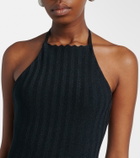 Jacquemus Tablier knitted midi dress