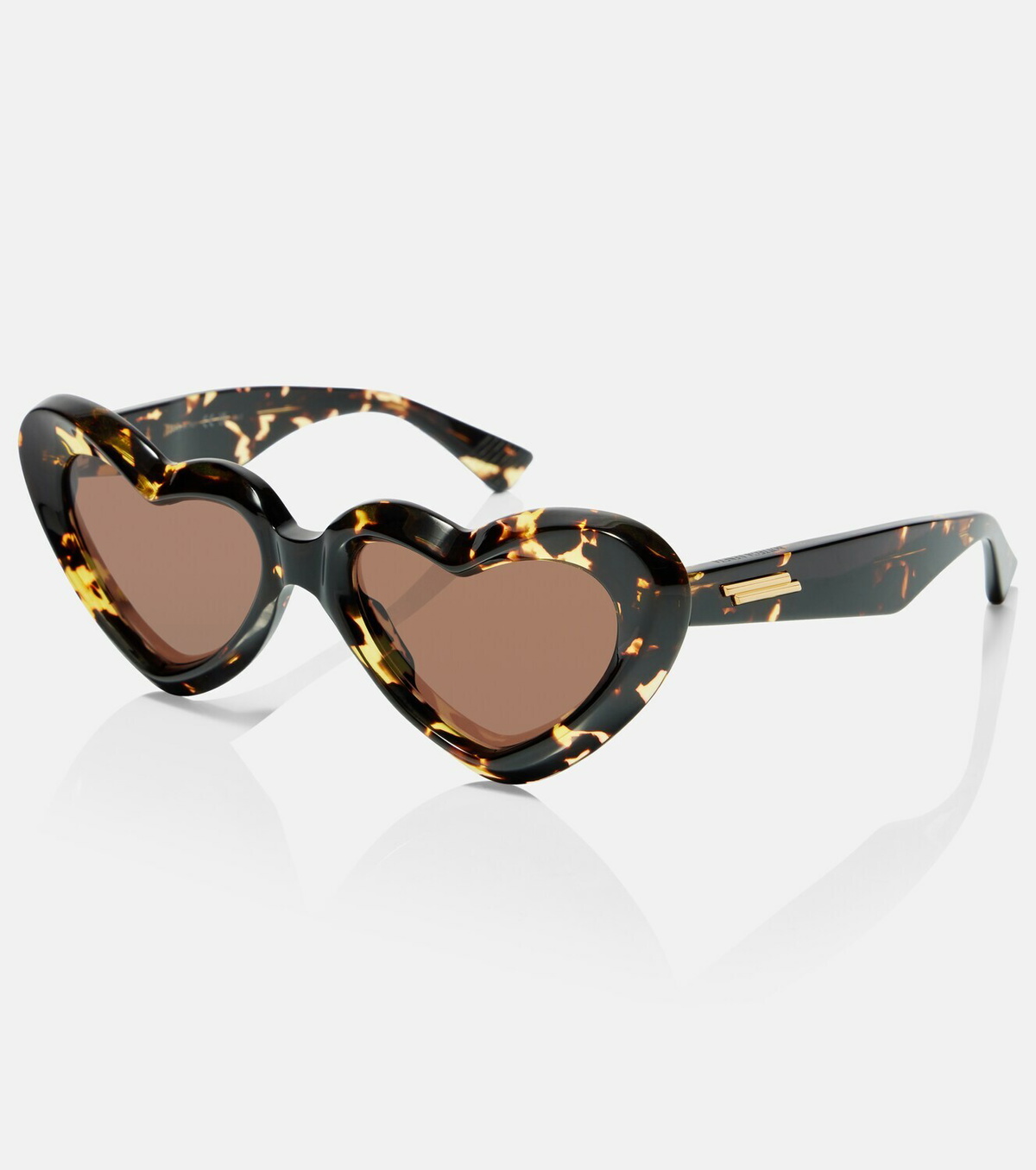 Bottega Veneta New Entry heart-shaped sunglasses