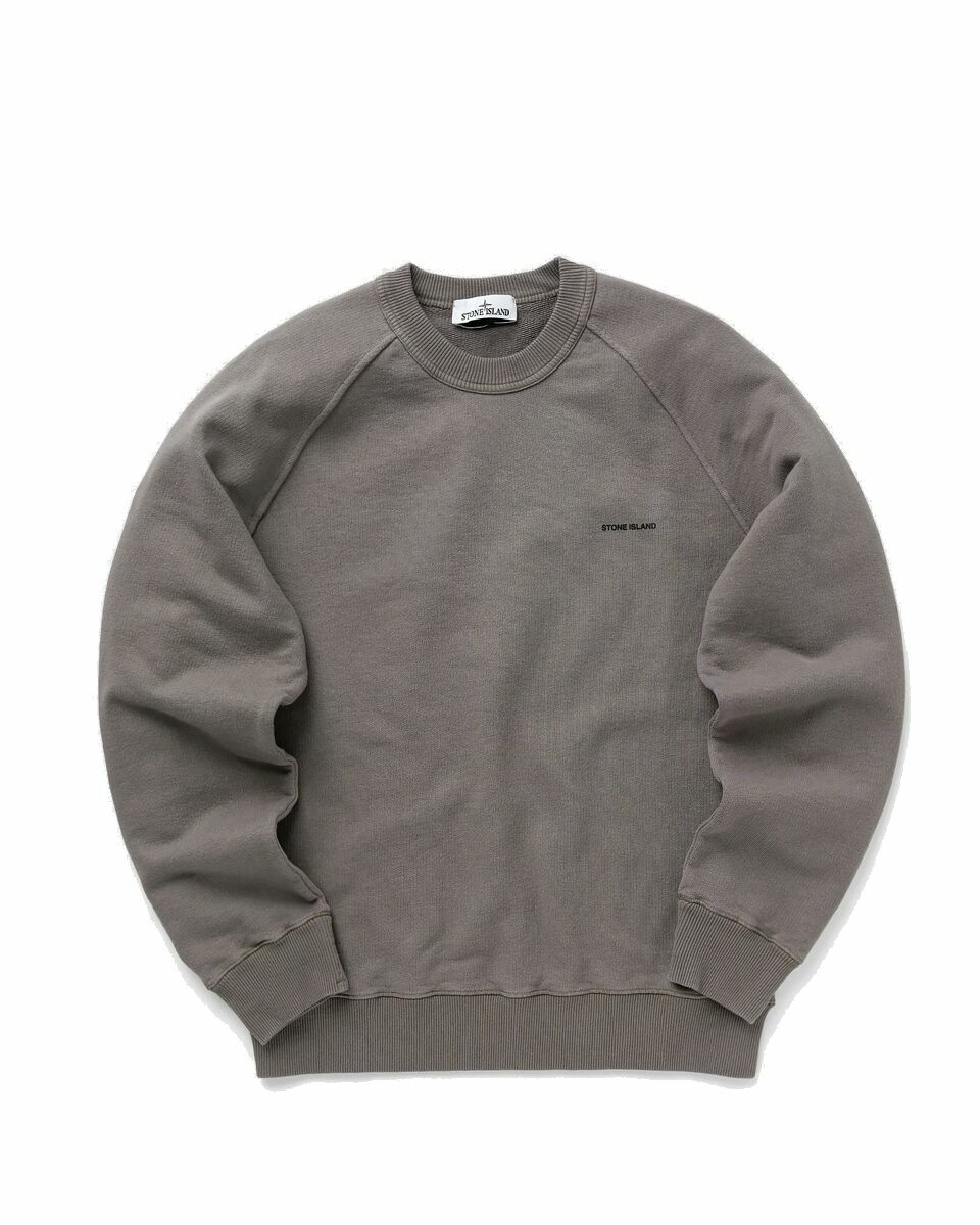 Photo: Stone Island Sweat Shirt Brown - Mens - Sweatshirts