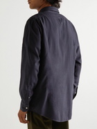 Massimo Alba - Genova Twill Shirt - Blue