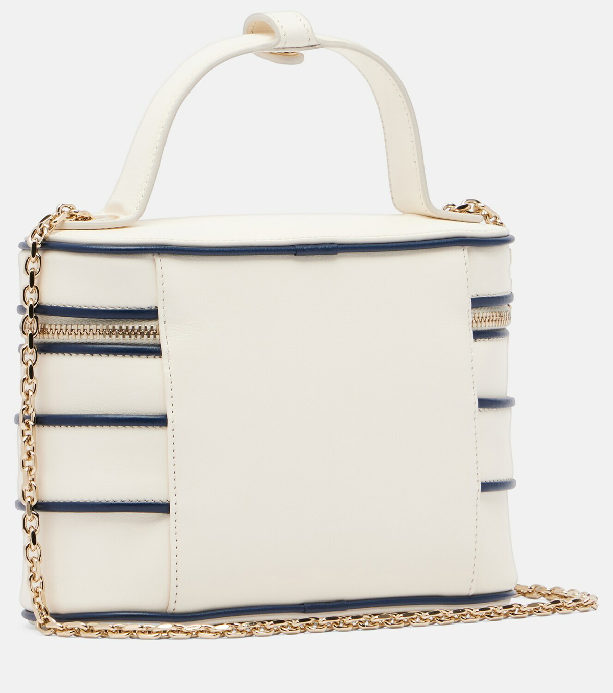 Roger Vivier Très Vivier Micro leather vanity bag