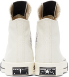 Rick Owens DRKSHDW Off-White Converse Edition Drkstar Hi Sneakers