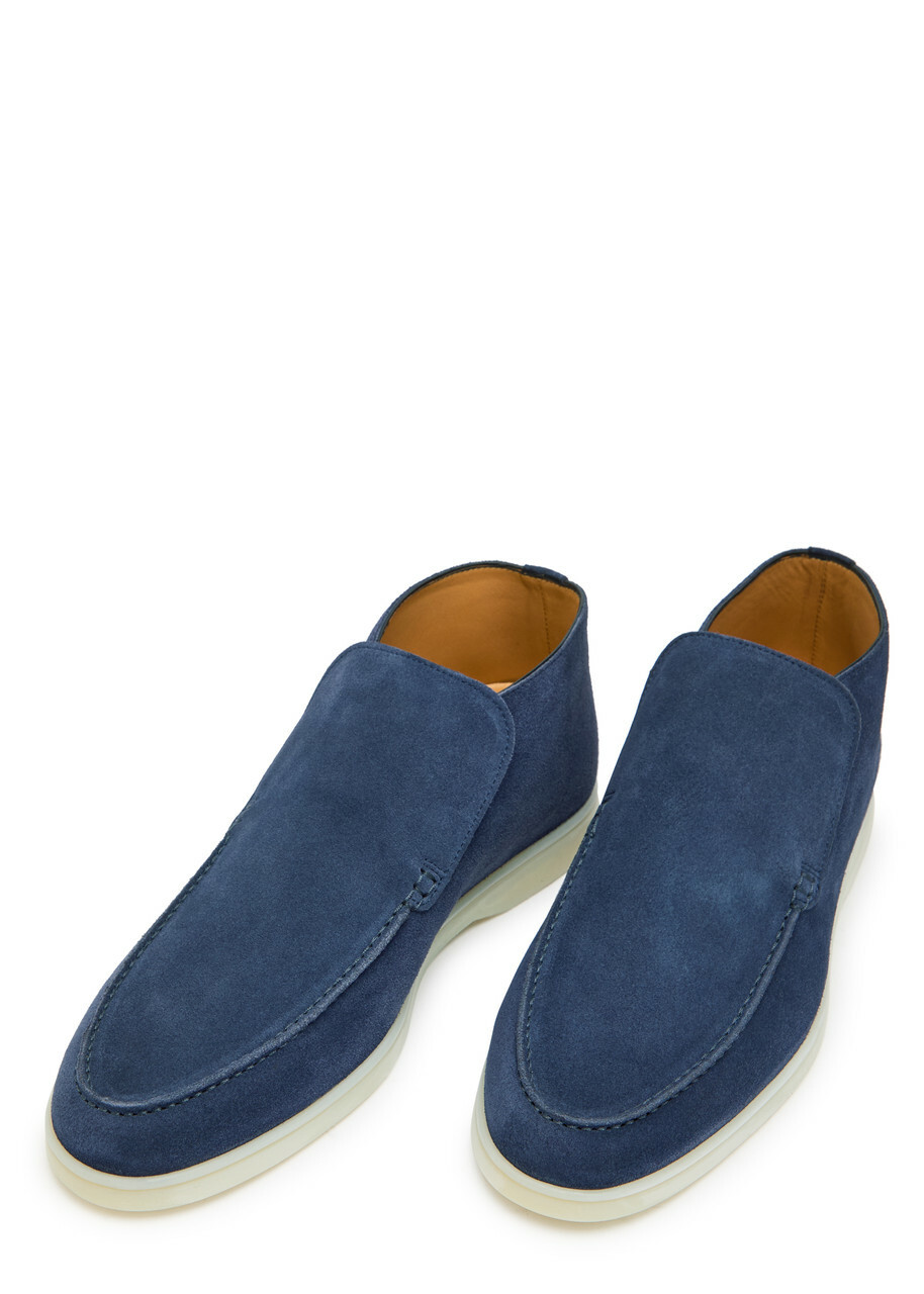 Aurélien City Suede Loafers Navy