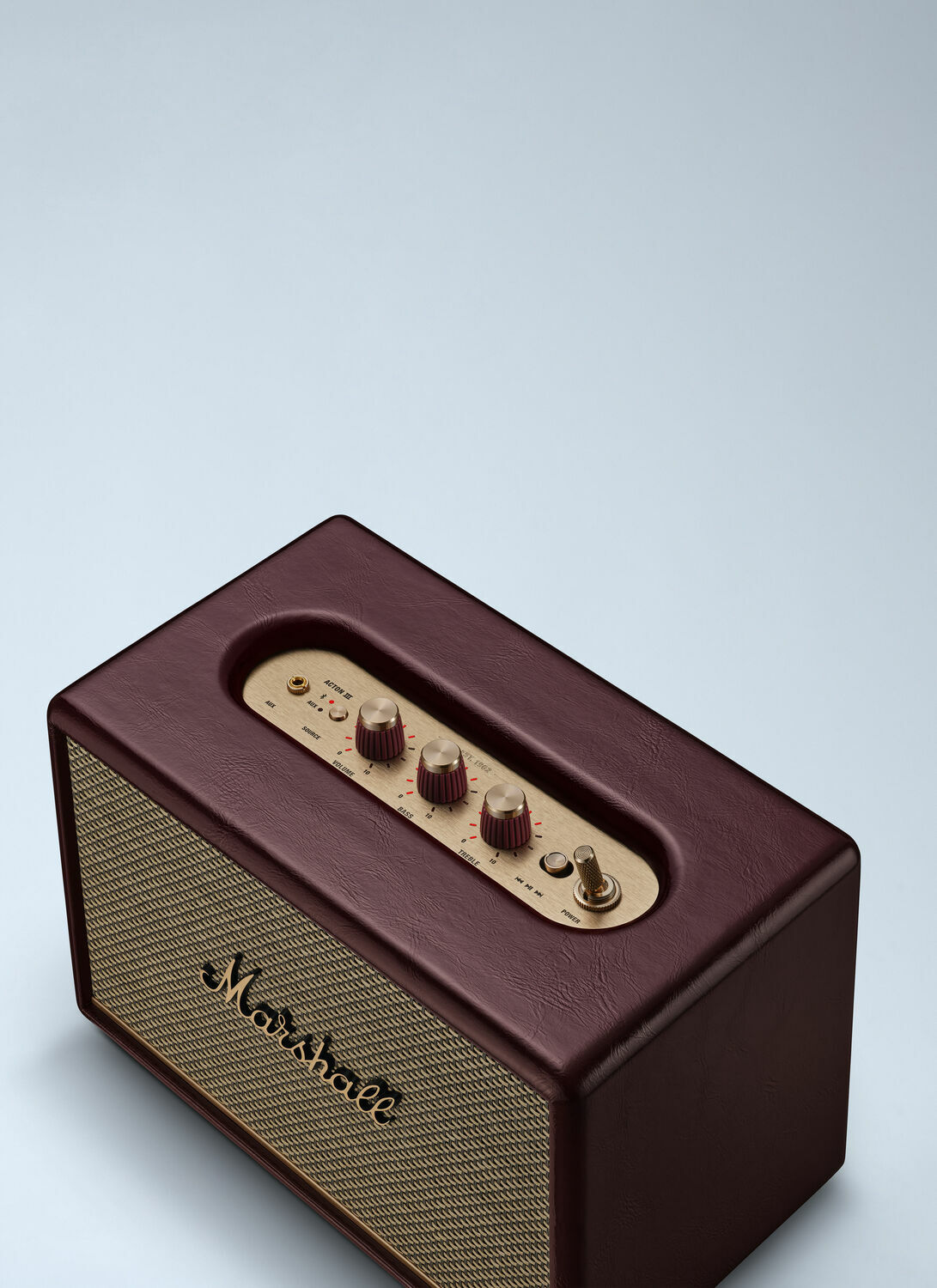 Marshall Acton III Burgundy Speaker