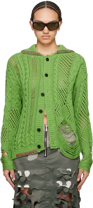 Photo: Andersson Bell Green Sauvage Cardigan