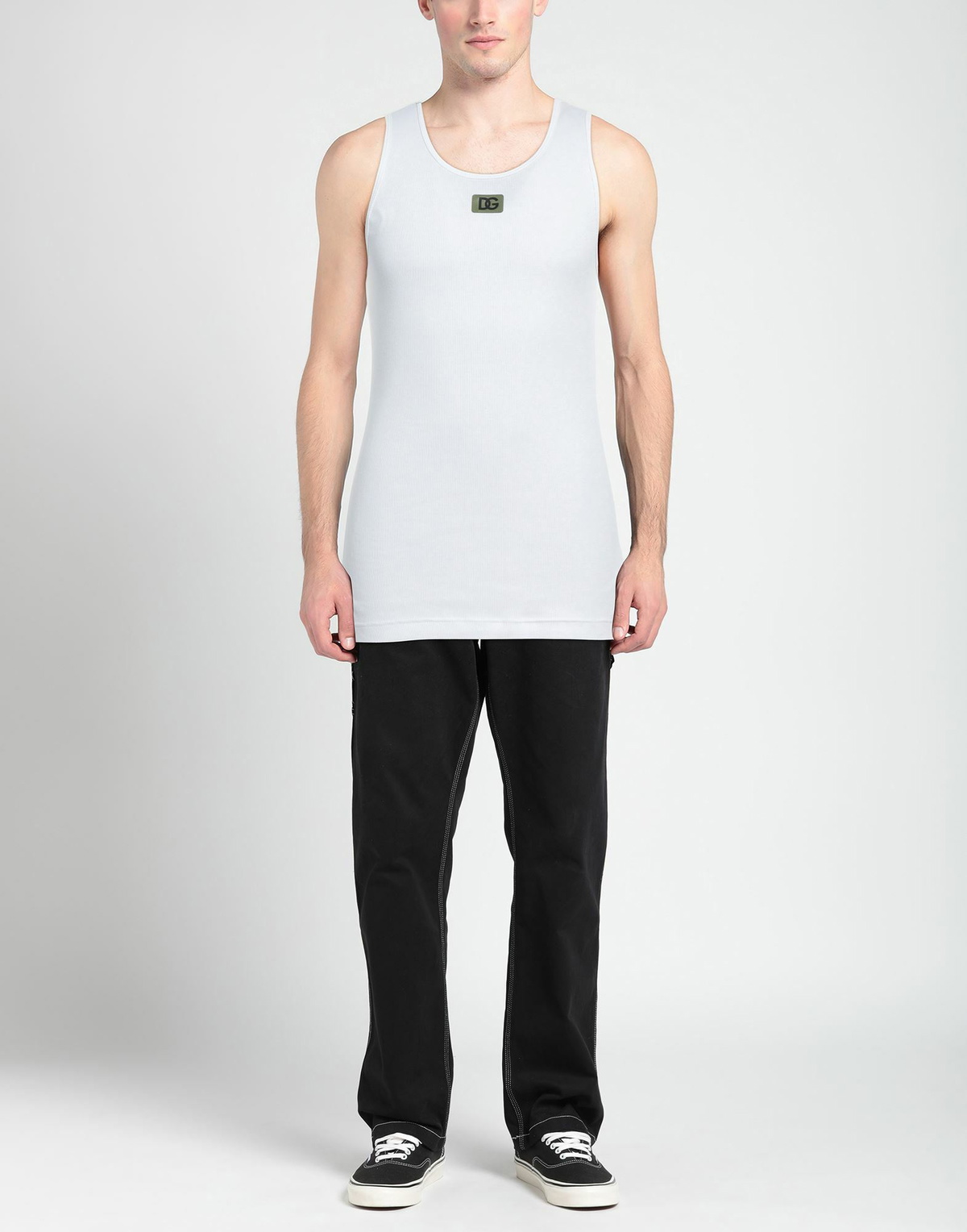 Dolce & gabbana Mens Tank top in White