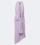 Christopher Esber Spire Cascade draped midi dress