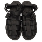 Suicoke Black SHACO Sandals