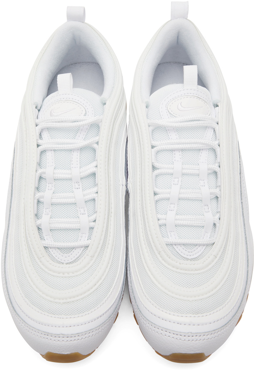 nike white air max 97 sneakers