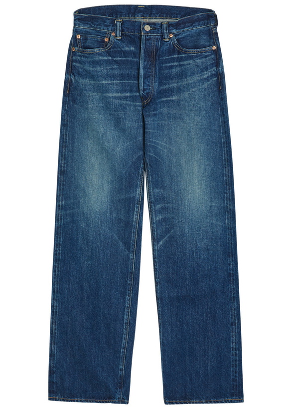 Photo: Blue Blue Relaxed Wide-leg Jeans