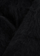Lisa Yang Rina Brushed Cashmere Hood - Black - One Size