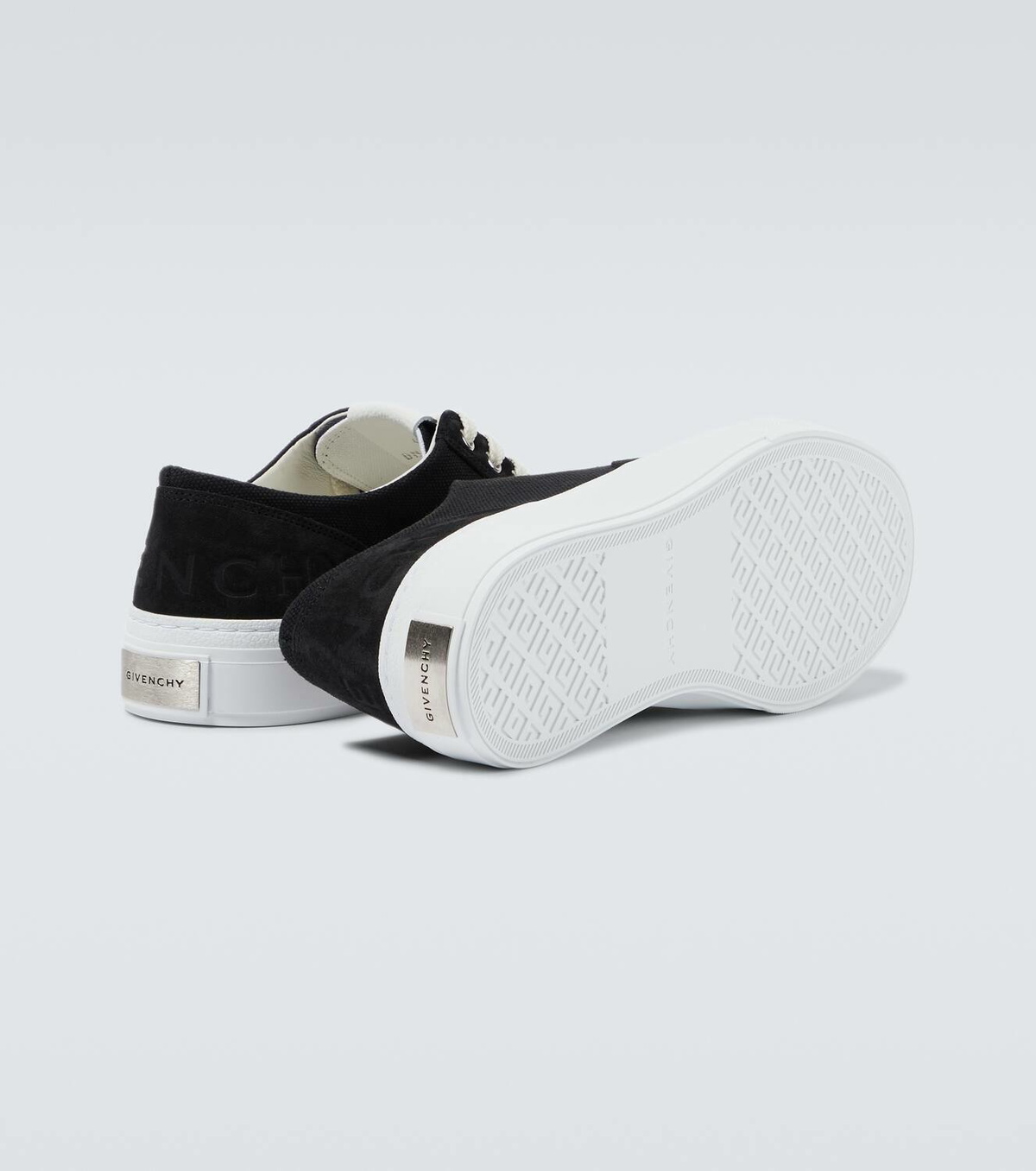 Givenchy City suede and canvas sneakers Givenchy