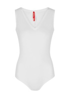 Spanx Suit Yourself Stretch-jersey Bodysuit White