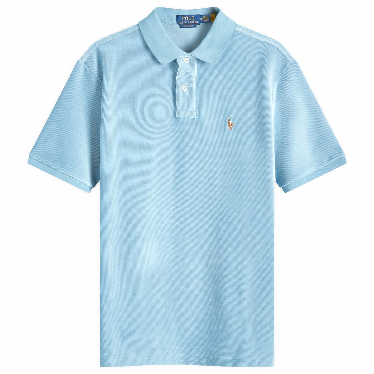 Polo Ralph Lauren Men's Corduroy Polo Shirt in Cassidy Blue Polo