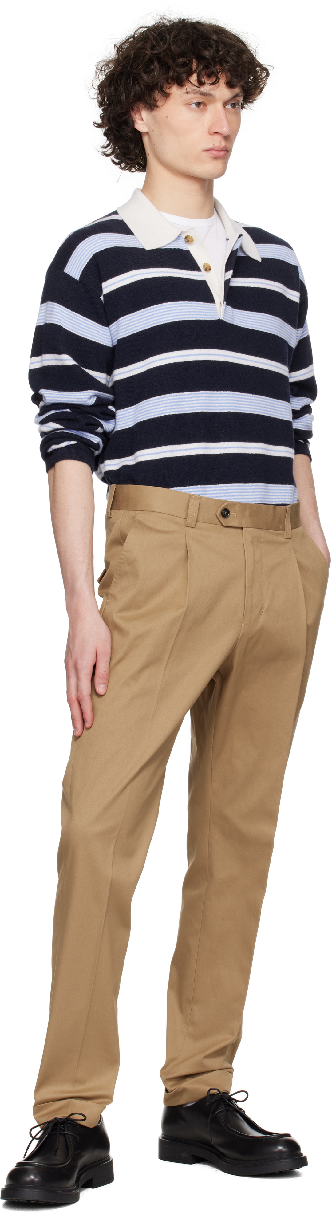 Tiger of Sweden Beige Tenuta P Cotton Chino Trousers