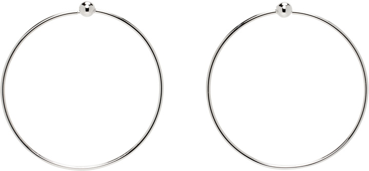 Photo: Justine Clenquet Silver Marfa Earrings