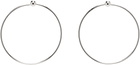 Justine Clenquet Silver Marfa Earrings