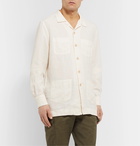 Boglioli - Garment-Dyed Linen Shirt - Neutrals