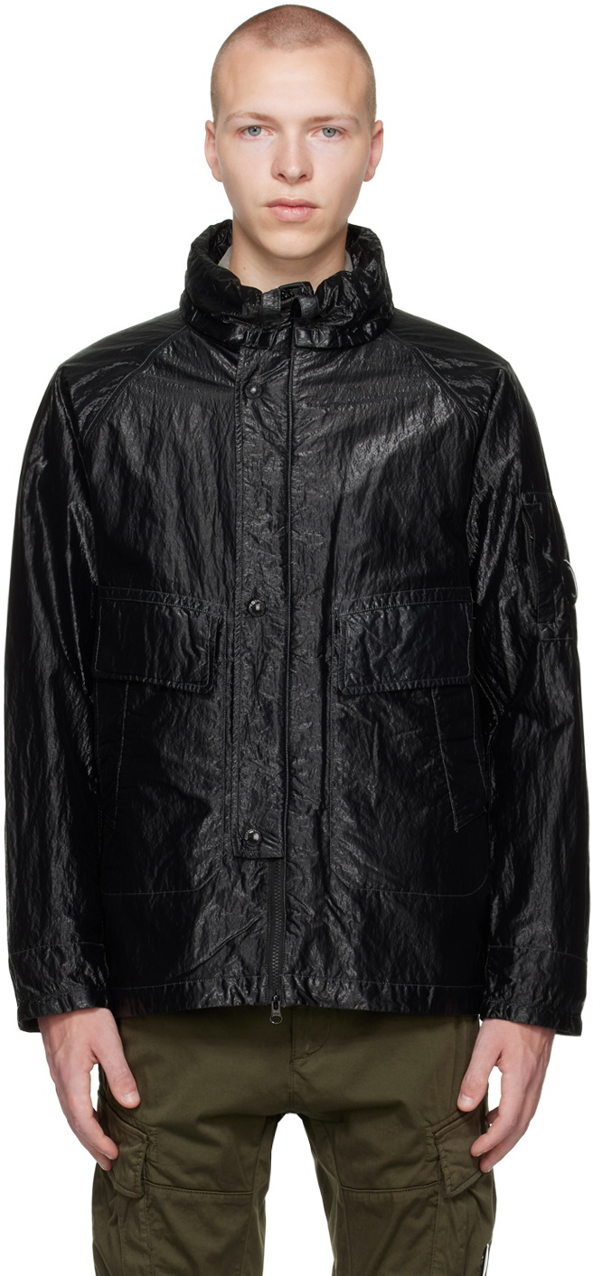 C.P. Company Black Hooded Jacket C.P. Company