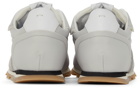 Maison Margiela Taupe Paneled Sneakers