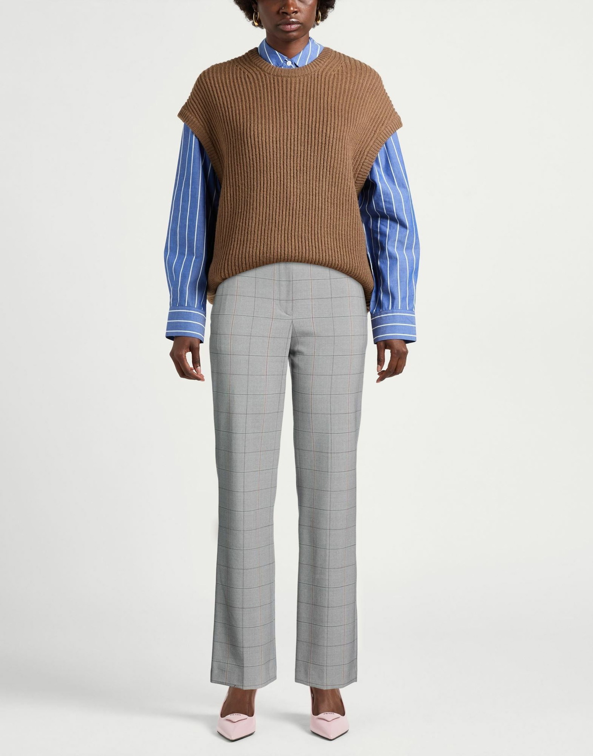 Maje Womens Pants in Grey