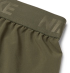 Nike Training - Flex Stretch-Shell Shorts - Green