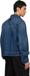 Lanvin Blue Short Denim Jacket