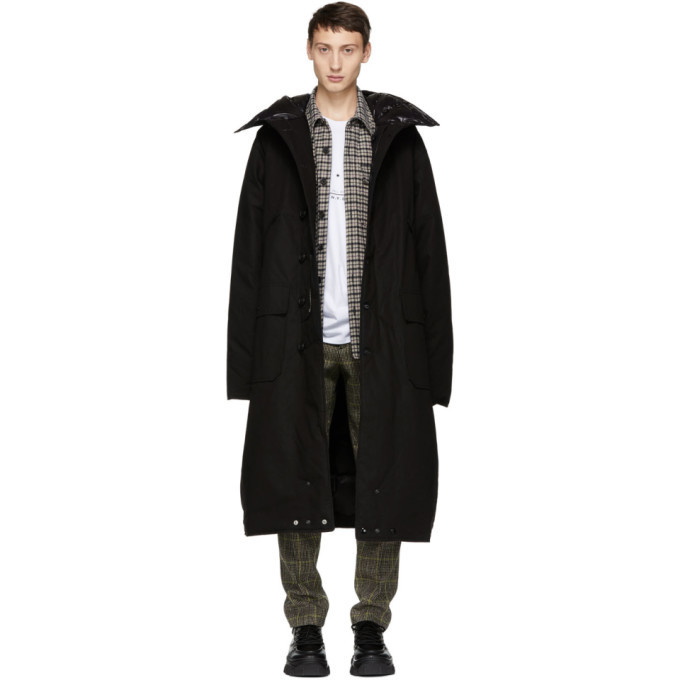 Photo: R13 Black Long Anorak Puffer Jacket