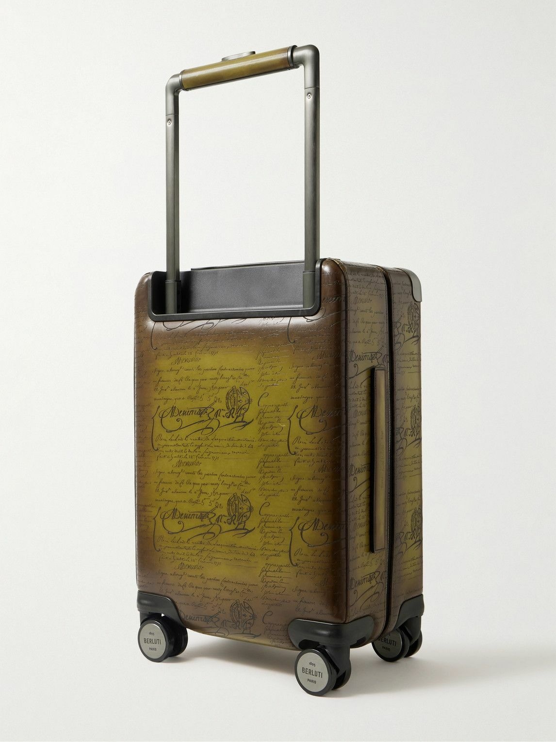 Berluti - Formula 1005 Scritto Venezia Leather Suitcase Berluti