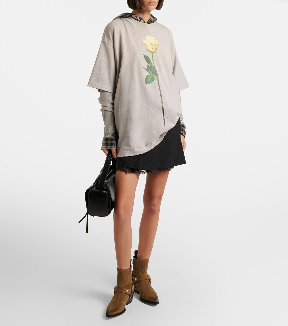 Golden Goose Debbie suede cowboy boots