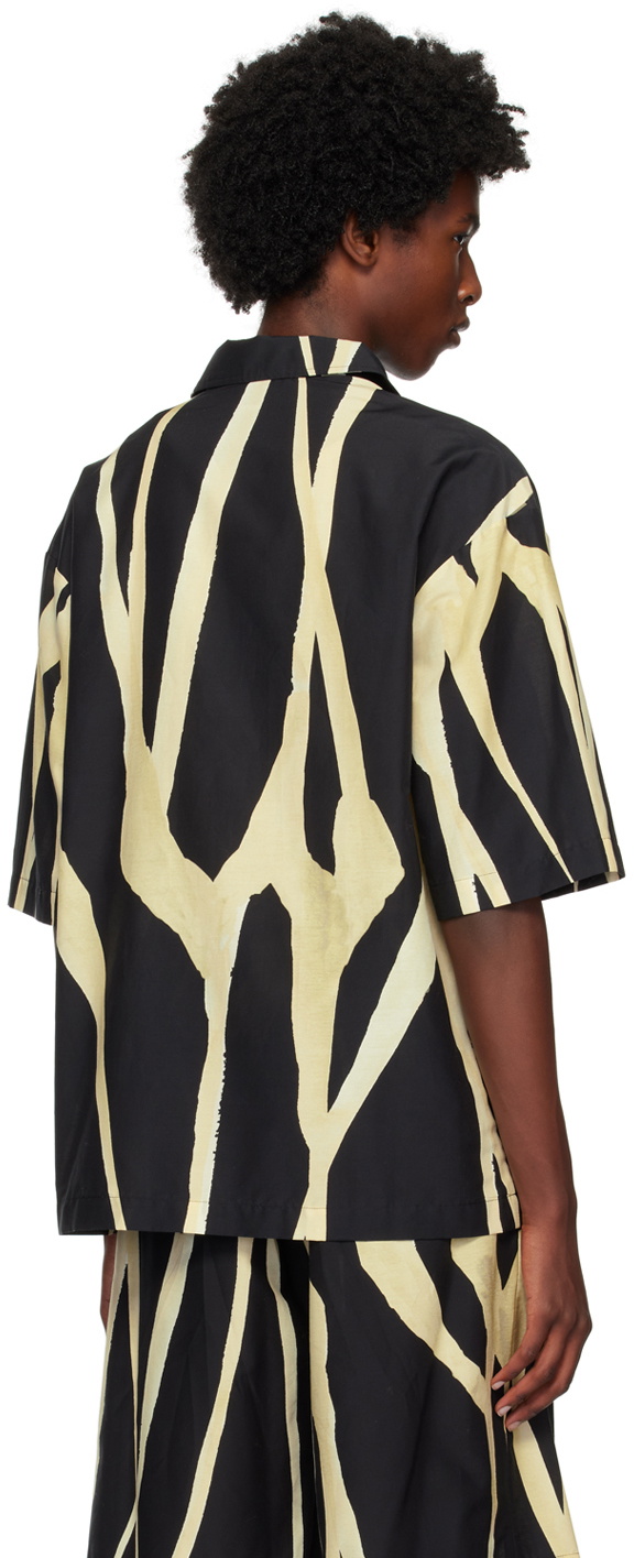 Nanushka Black Caspian Shirt