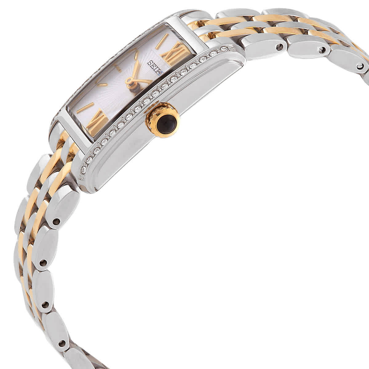 Seiko Classic Quartz Crystal Silver Dial Ladies Watch