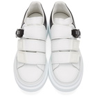 Alexander McQueen White Multi Flap Tab Oversized Sneakers