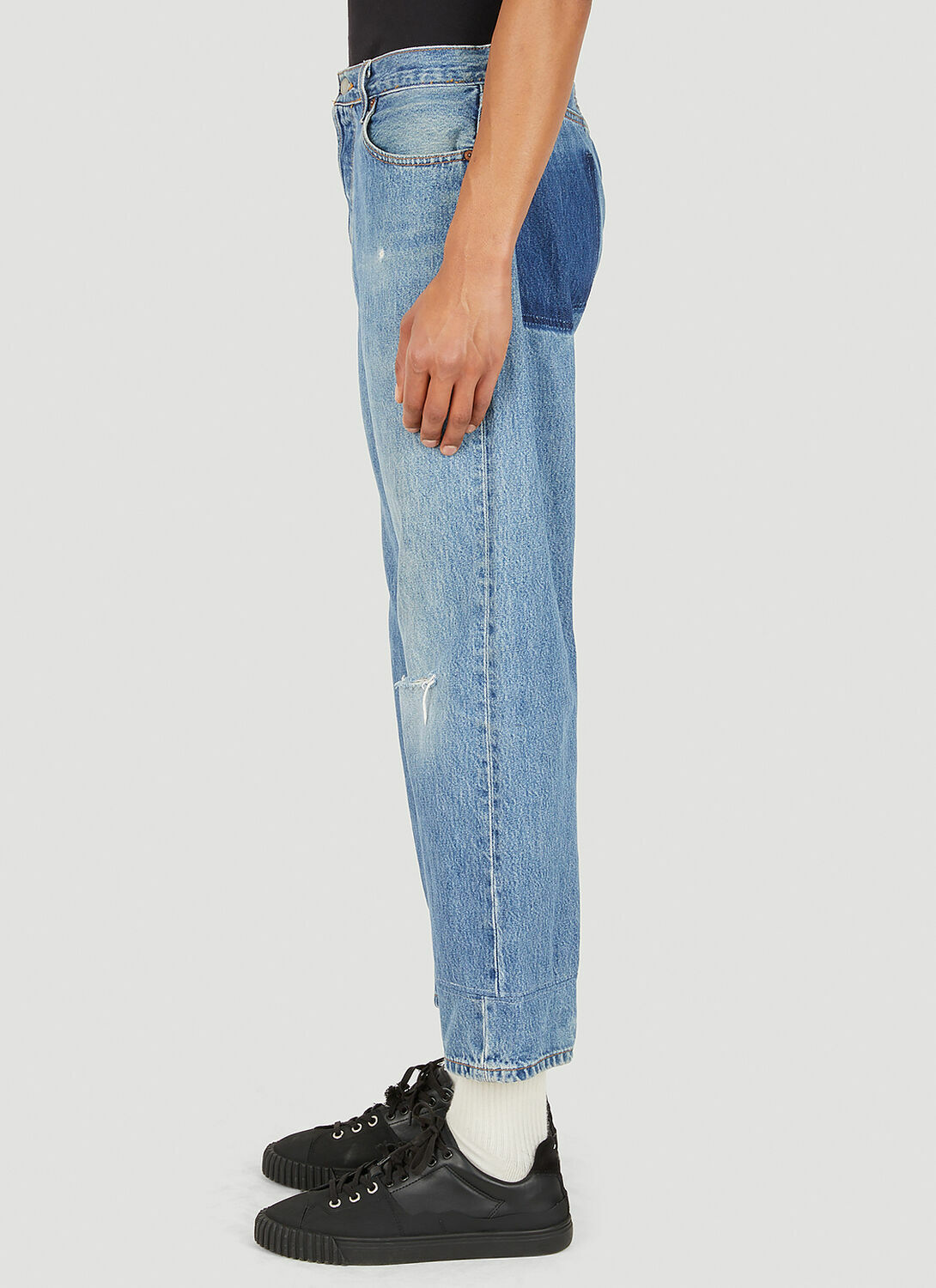Bonum Stonewash Wide Leg Jeans