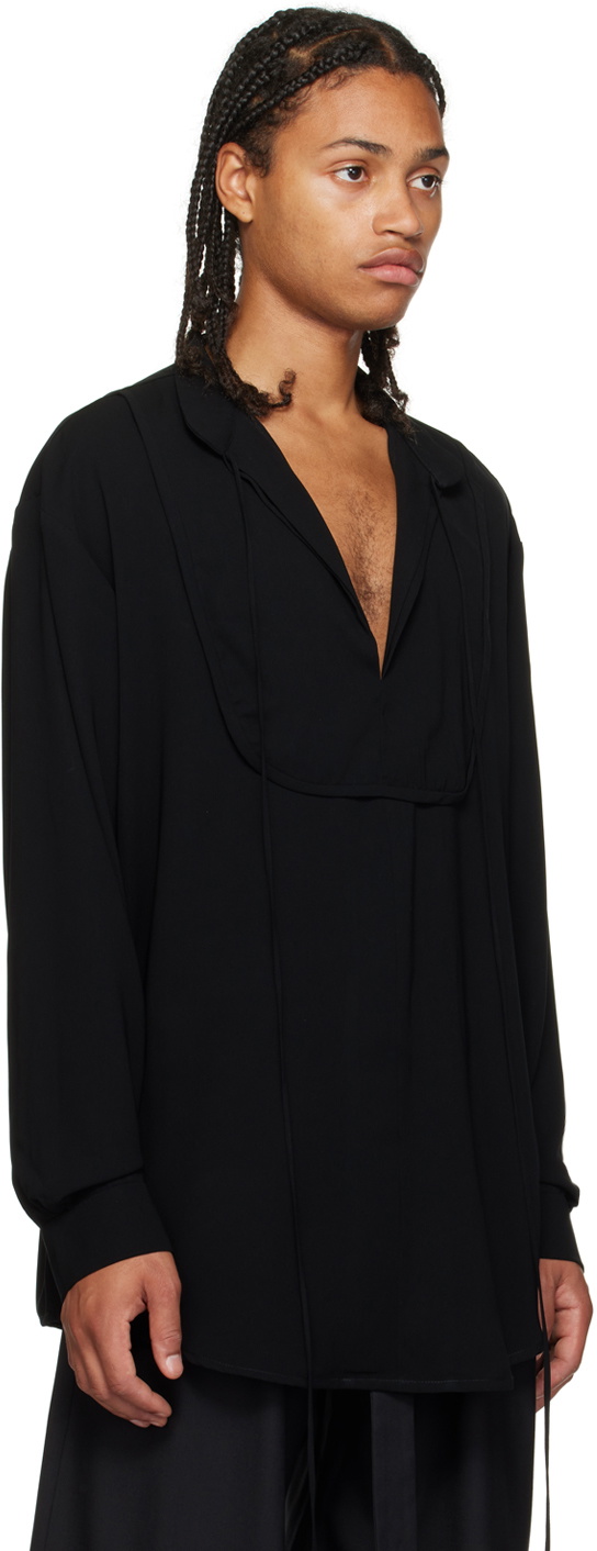 Parnell Mooney Black Oversized Shirt