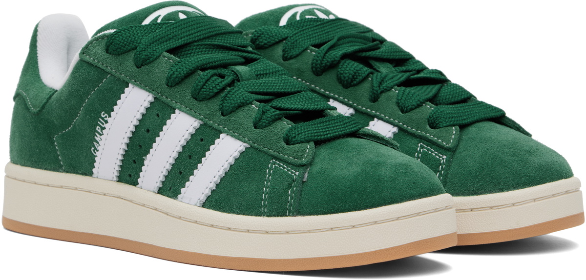 adidas gazelle silver green womens adidas Originals Campus 00s Shoes 6.5 / Green White