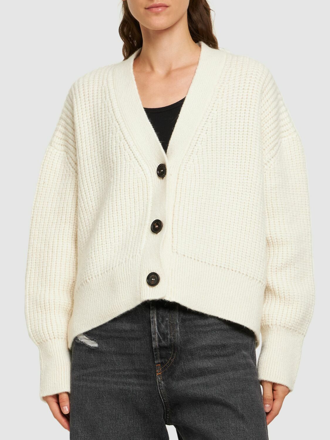 ANINE BING - Maxwell Wool Blend Cardigan ANINE BING