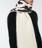 Bottega Veneta - Logo intarsia wool scarf