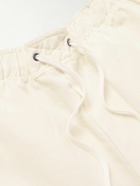 Studio Nicholson - Starboard Wide-Leg Linen and Wool-Blend Drawstring Shorts - Neutrals