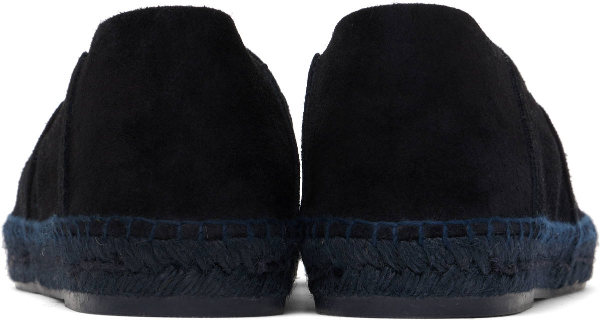 TOM FORD Navy Suede Barnes Espadrilles