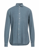 Boglioli Mens Shirt Slate in Blue