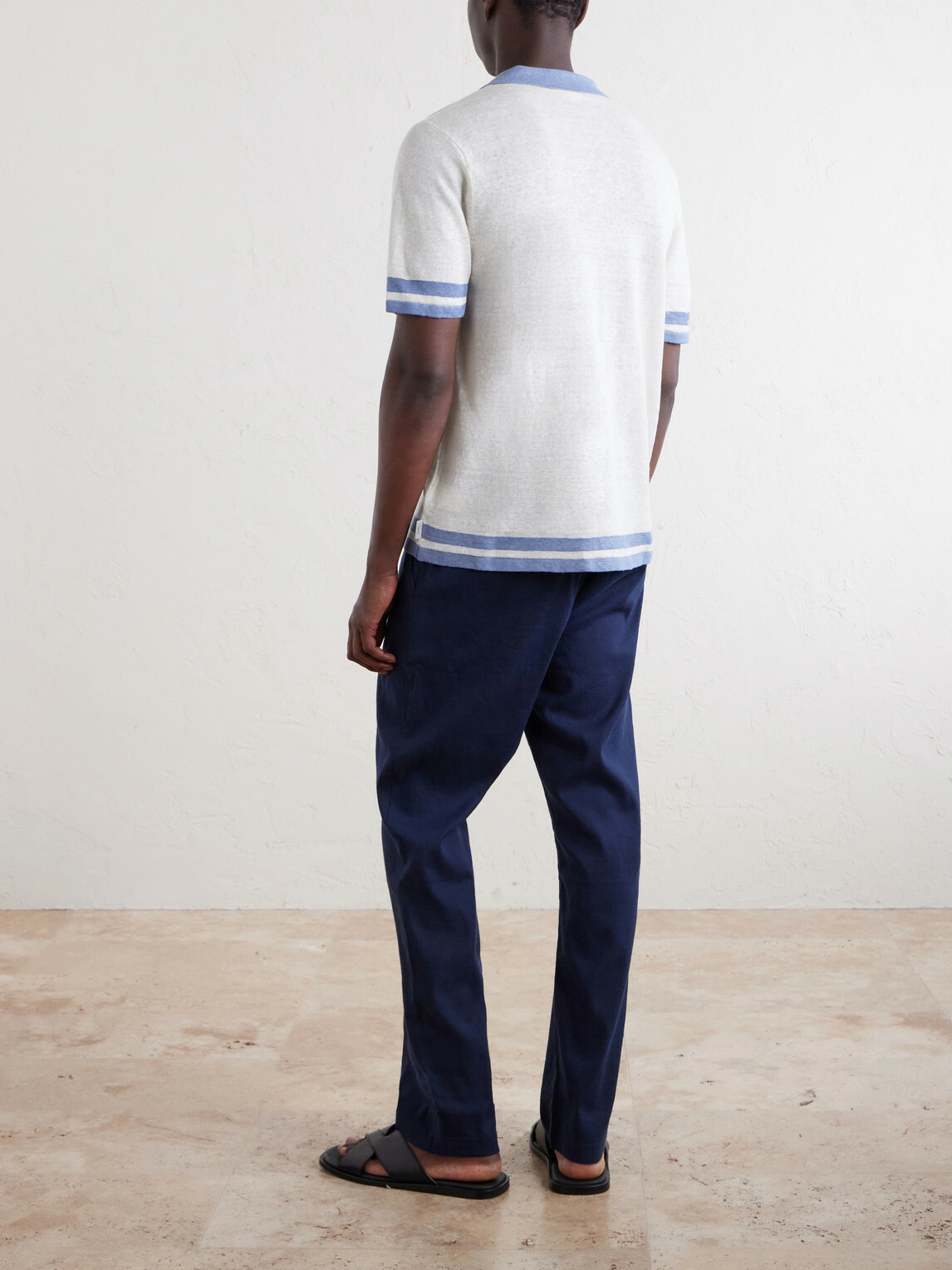 Onia - Camp-Collar Linen Shirt - Neutrals