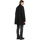 1017 ALYX 9SM Black Felt Tailored Coat