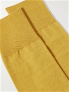 Falke - Airport Virgin Wool-Blend Socks - Yellow