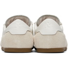 Represent White Low-Pro Leather Suede Sneakers