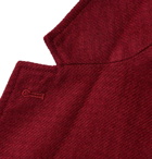 Barena - Unstructured Alpaca-Blend Blazer - Men - Claret